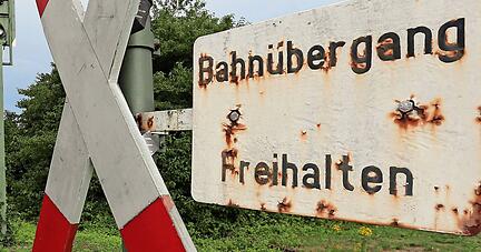 Ehemaliger Bahnübergang der Zabergäubahn in Meimsheim
Foto: Archiv/Veigel