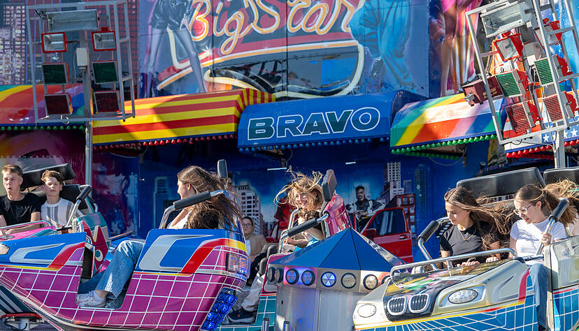 Das Heilbronner Maifest lockt in diesem Jahr mit drei neuen Fahrgeschäften.