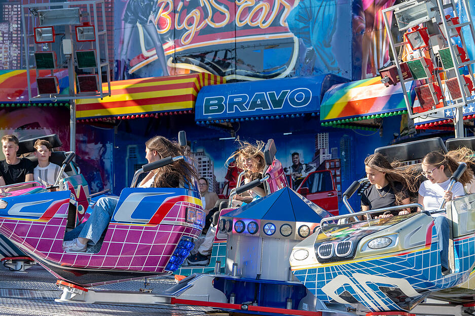 Das Heilbronner Maifest lockt in diesem Jahr mit drei neuen Fahrgesch&auml;ften.