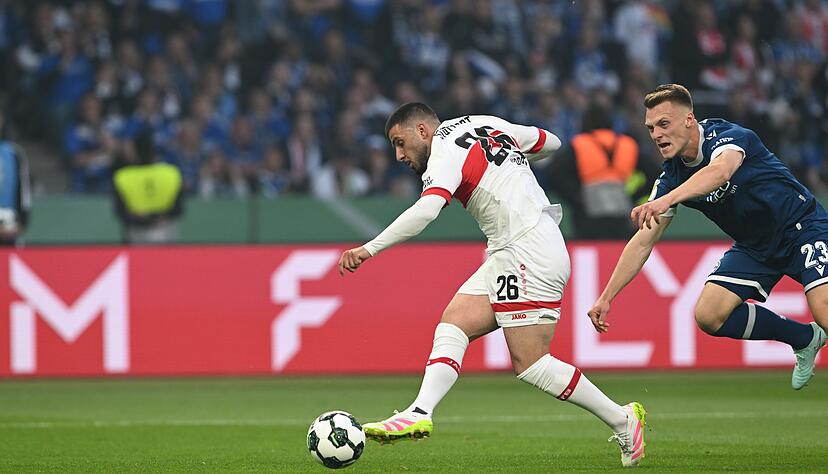 Nach Undavs Tor war das Pokalfinale praktisch entschieden. Nach Undavs Tor war das Pokalfinale praktisch entschieden.