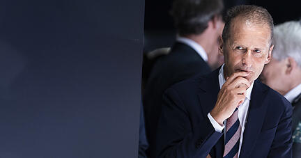 Herbert Diess, Vorstandsvorsitzender der Volkswagen AG. Foto: dpa Herbert Diess, Vorstandsvorsitzender der Volkswagen AG. Foto: dpa