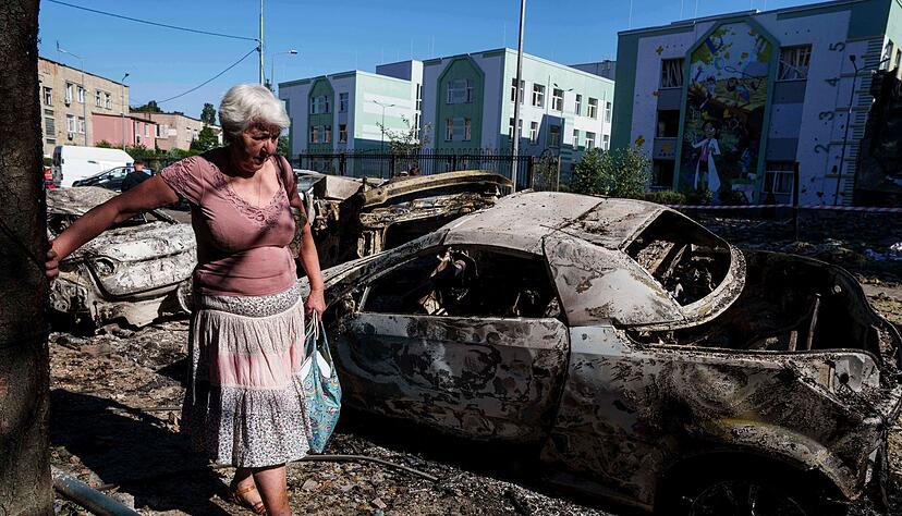 Die ukrainische Hauptstadt erlebt einen der schlimmsten Angriffe mit russischen Drohnen und Raketen. Die ukrainische Hauptstadt erlebt einen der schlimmsten Angriffe mit russischen Drohnen und Raketen.