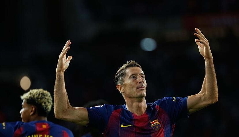 Für Robert Lewandowski könnte in Barcelona bald Schluss sein. (Archivbild)