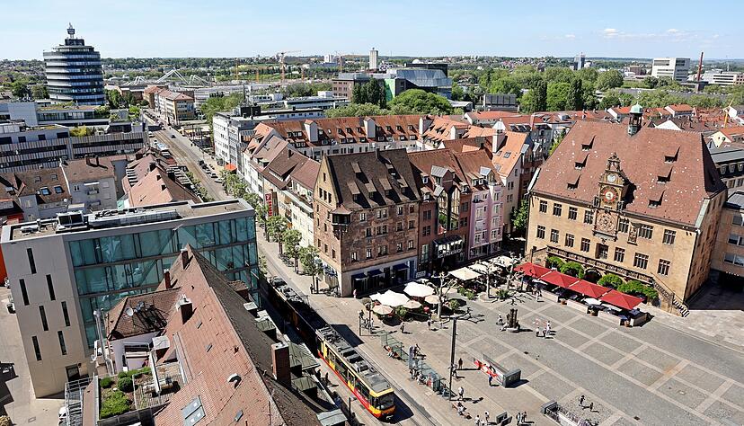&Uuml;ber die Situation beim Heilbronner Marktplatz und Umgebung ist erneut eine Debatte entbrannt.
