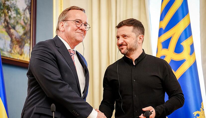 Ukraine-Krieg - Pistorius in Kiew