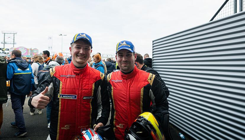 Gary Hauser (links) und Markus Pommer feierten zum Saisonstart auf dem Hockenheimring zwei Podestplätze. Gary Hauser (links) und Markus Pommer feierten zum Saisonstart auf dem Hockenheimring zwei Podestplätze.