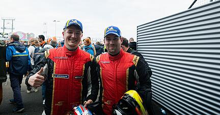 Gary Hauser (links) und Markus Pommer feierten zum Saisonstart auf dem Hockenheimring zwei Podestplätze.