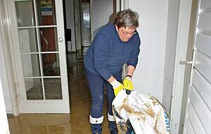 Unwetter 2016: Im Erdgeschoss standen Wasser und Schlamm.