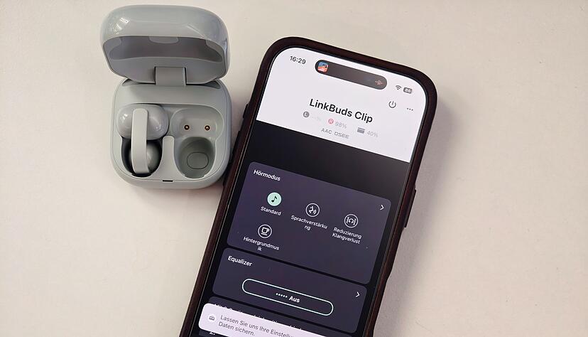 &Uuml;ber die App Sound Connect lassen sich etliche Einstellungen vornehmen.