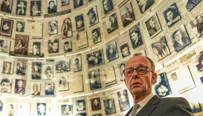Merz besucht die Holocaust-Gedenkstätte Yad Vashem Merz besucht die Holocaust-Gedenkstätte Yad Vashem