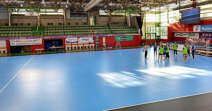 Vor einer leeren Ballei werden die Handballerinnen der Sport-Union Neckarsulm am 9. September gegen Metzingen nicht spielen müssen. Werbung für sich und das Spiel hat der Verein vor dem Saisonbeginn bislang allerdings auch nicht gemacht.