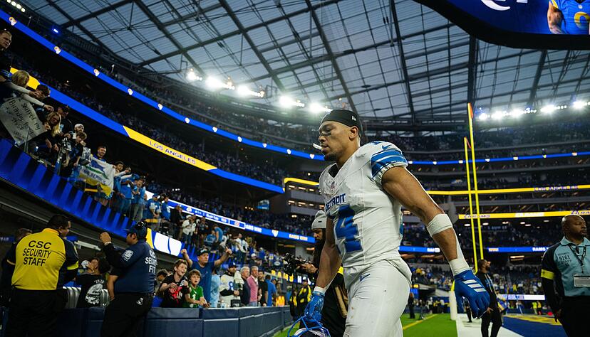 Zwei Touchdowns von St. Brown in Los Angeles reichten nicht für die Lions. Zwei Touchdowns von St. Brown in Los Angeles reichten nicht für die Lions.