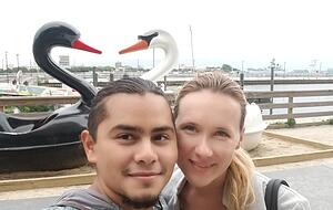 Jenny R. aus Heilbronn und Ariel M. aus Honduras wissen wegen der Corona-Krise nicht, wann sie sich wiedersehen k&ouml;nnen - und wann die Hochzeitsfeier stattfinden kann. Foto: privat