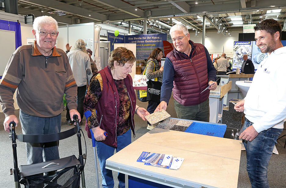 130 Aussteller informieren die Besucher in Heilbronn auf der Baumesse.