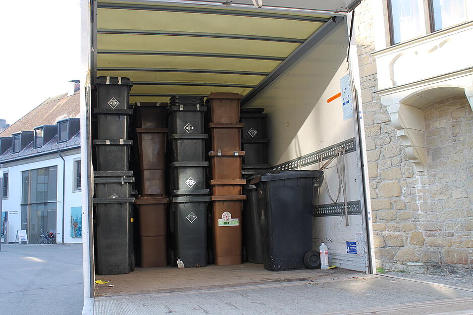 Platzsparender Transport ist entscheidend f&uuml;r den Projekterfolg.