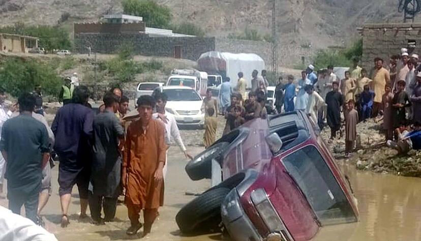 Die Monsunzeit bringt Pakistan erneut an die Belastungsgrenze.