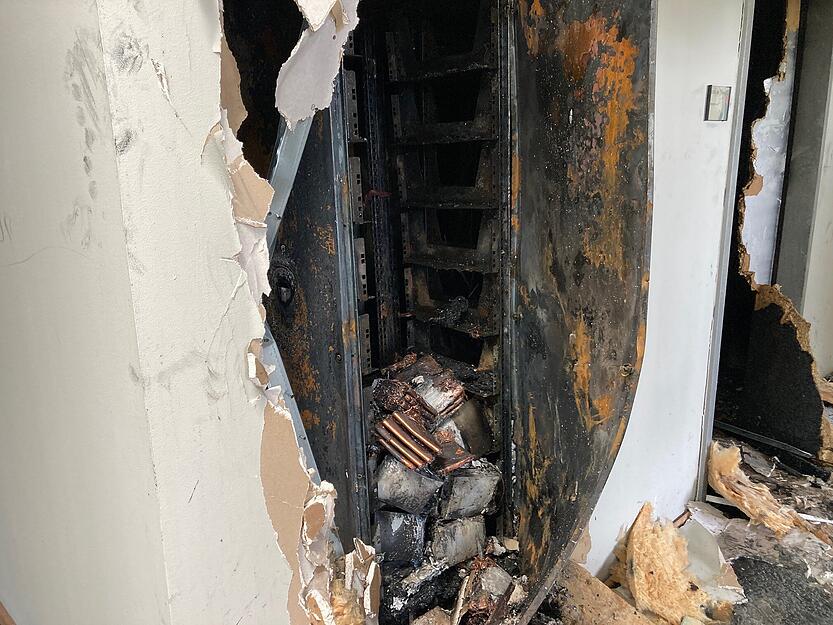 Brand im Serverraum bei IHRO