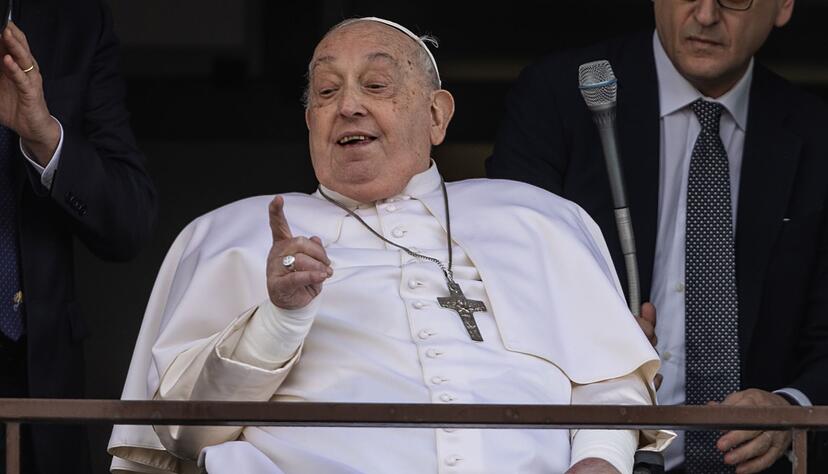 Der Papst bedankt sich f&uuml;r die Unterst&uuml;tzung aus aller Welt.