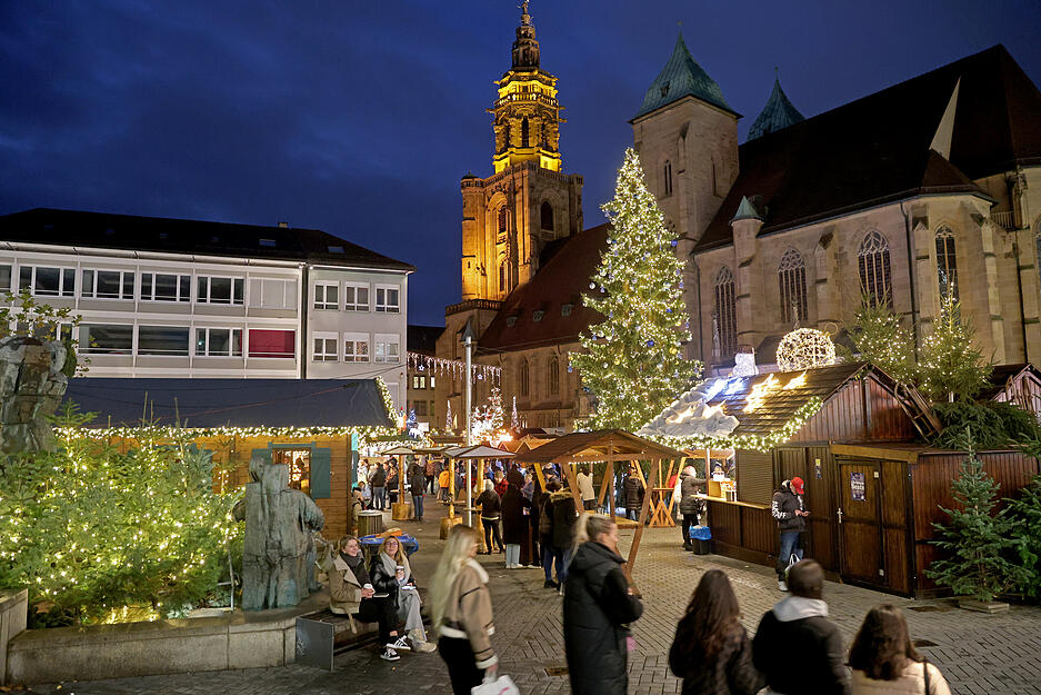 So genießen Besucher den Käthchen-Weihnachtsmarkt in Heilbronn