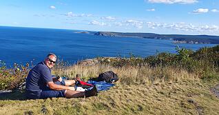 Das Ilsfelder Ehepaar Müller liebt Expeditionen zu den Inseln des Nordens, auch Neufundland haben sie mit ihrer Funk-Ausrüstung im Gepäck schon bereist.