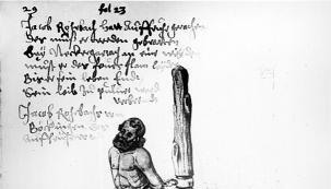 Grausames Ende: Bauernf&uuml;hrer J&auml;klein Rorbach wird verbrannt.