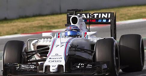 Der Rennwagen FW38 von Williams. Foto: Alejandro Garcia