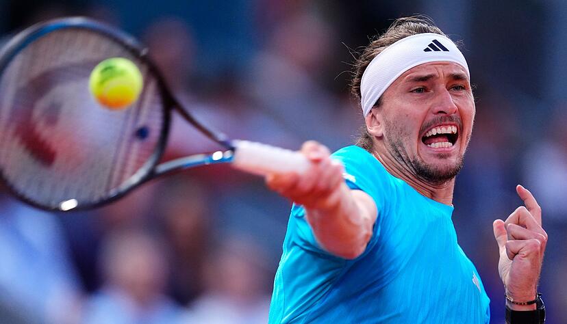 Alexander Zverev hat in Madrid das Finale erreicht.