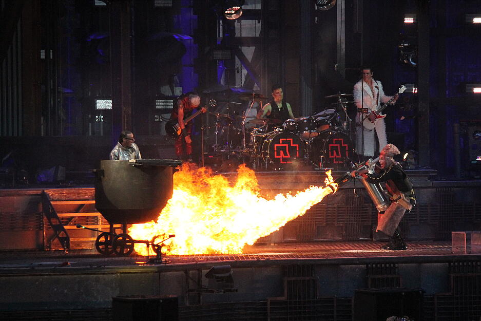 Rammstein-Konzert in Stuttgart Rammstein-Konzert in Stuttgart