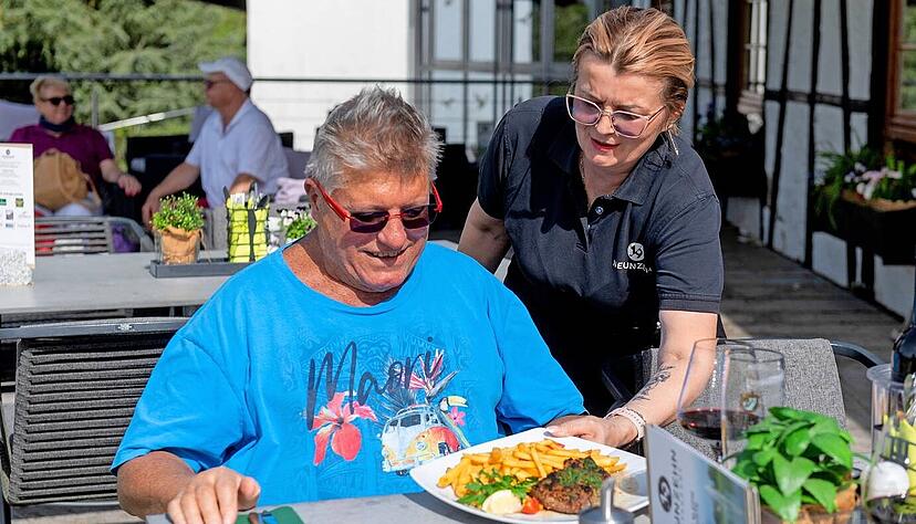 Auch im Restaurant Neunzehn in Bad Rappenau blickt man mit Sorge auf die Lage in der Gastronomie. Fotos: Berger, Seidel, Veigel
