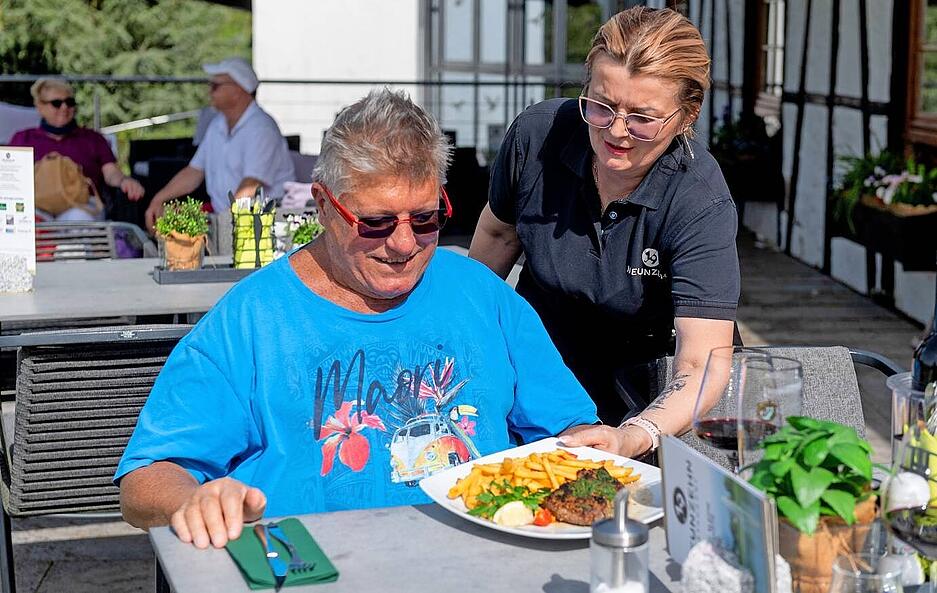 Auch im Restaurant Neunzehn in Bad Rappenau blickt man mit Sorge auf die Lage in der Gastronomie. Fotos: Berger, Seidel, Veigel