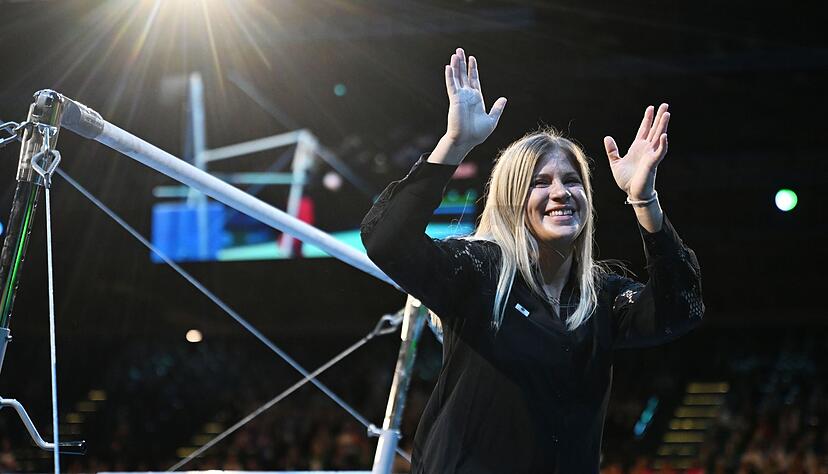 Die fr&uuml;here Spitzenturnerin Elisabeth Seitz wurde im Oktober zum ersten Mal Mutter. (Archivbild)