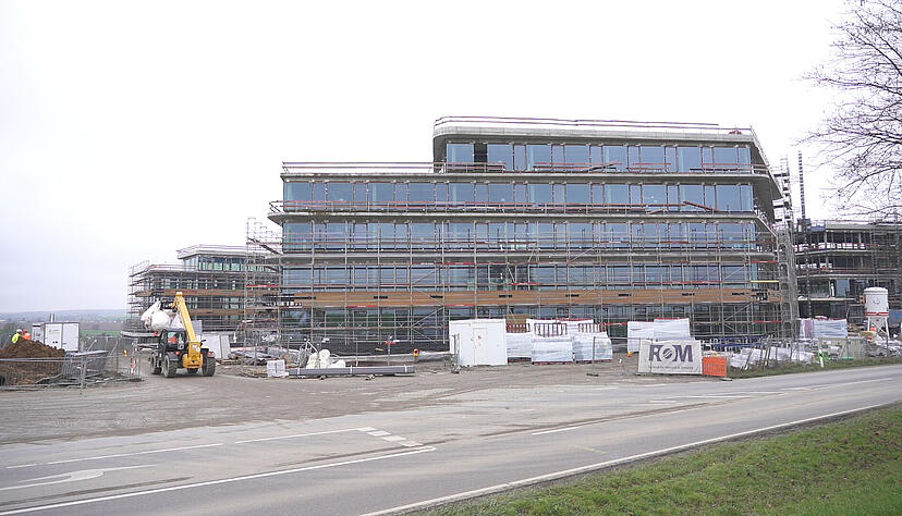 Das computergesteuerte Shuttle soll zwischen Bahnhof und der Lidl-Zentrale verkehren. Foto: Matthias Bitsch Das computergesteuerte Shuttle soll zwischen Bahnhof und der Lidl-Zentrale verkehren. Foto: Matthias Bitsch