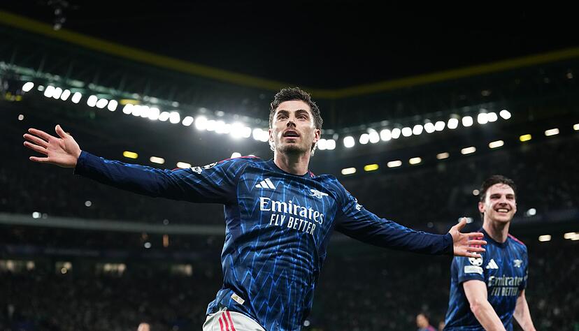 Kai Havertz traf zum sp&auml;ten 1:0-Sieg des FC Arsenal bei Sporting in Lissabon.