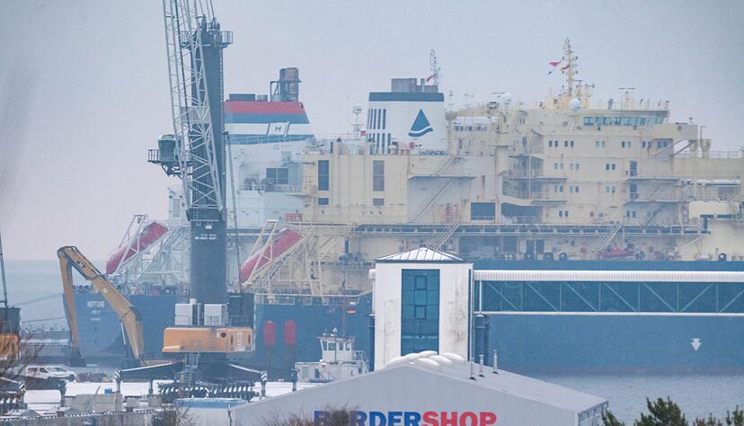 LNG-Terminals spielen eine wichtige Rolle.