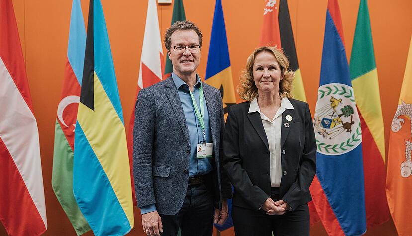 Harald Ebner war Teil der deutschen Delegation in Montreal um Umweltministerin Steffi Lemke (beide Grüne).