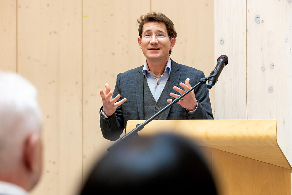 Sowohl die Redner als auch die 100 Gäste der feierlichen Eröffnung am Mittwochmittag zeigten sich begeistert von diesem besonderen Gebäude. 