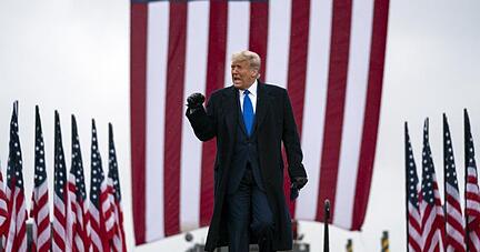 Unter ihm haben die transatlantischen Beziehungen ein wenig gelitten: US-Präsident Donald Trump.