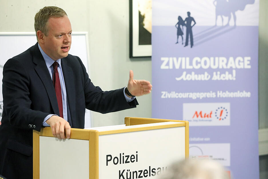 Zivilcouragepreis Hohenlohe 2019 Zivilcouragepreis Hohenlohe 2019