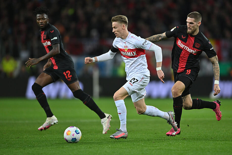 VfB Stuttgart im DFB-Pokal bei Bayer Leverkusen