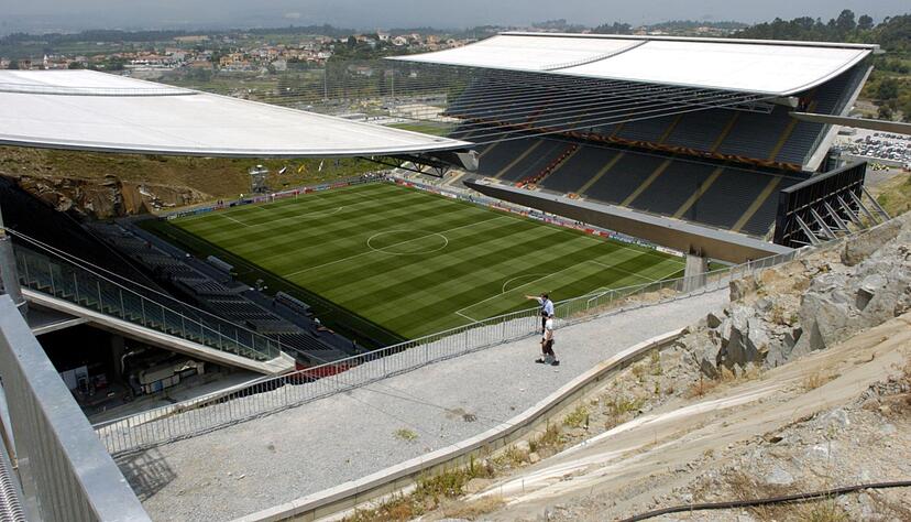 Hier ist der SC Freiburg in der Europa League gefordert: im Stadion von Braga. (Archivbild)