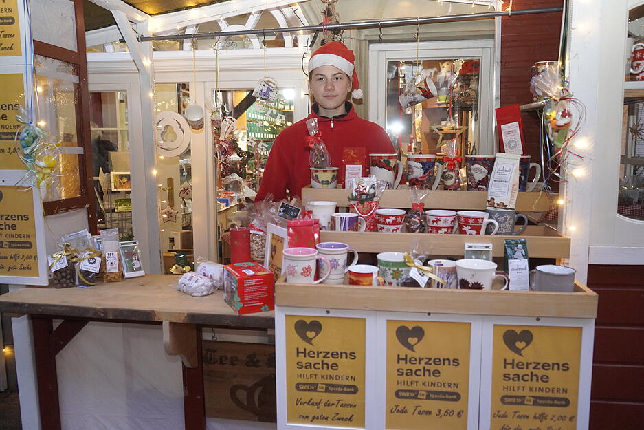 Weihnachtsmarkt in Bad Wimpfen am zweiten Adventswochenende
