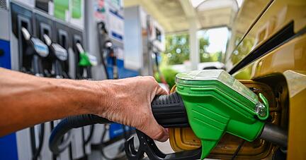 Im September sank der Benzinpreis fast durchgehend. Im September sank der Benzinpreis fast durchgehend.