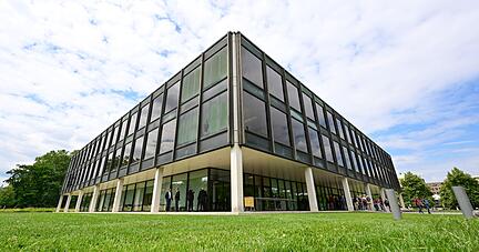 Blick auf den Landtag in Stuttgart.