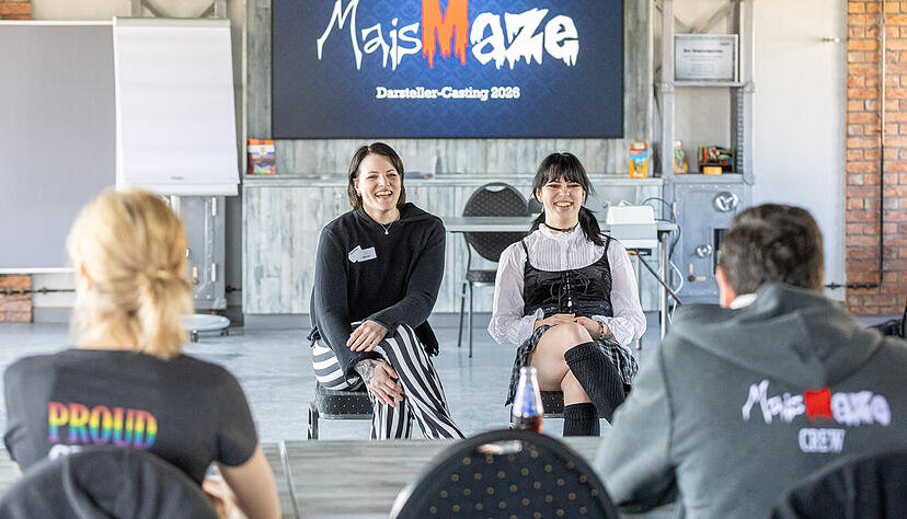 Anne Schumayer und Angelique Erhard haben mit ihrer Darbietung die Jury &uuml;berzeugt.