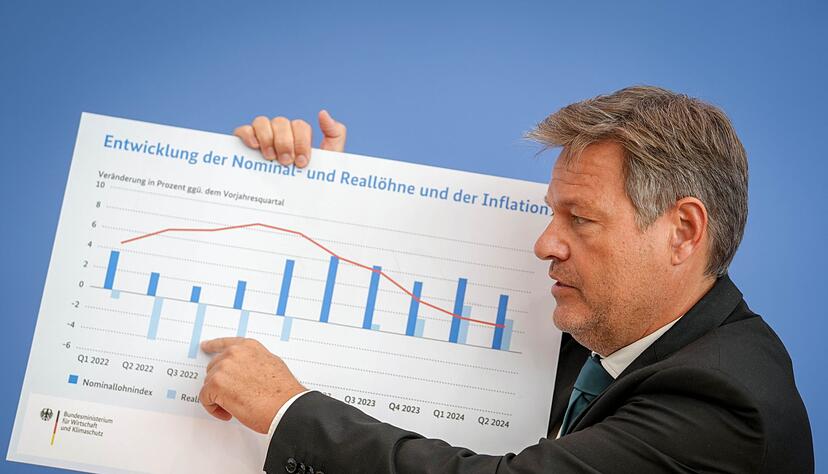 Habeck betonte, die Bundesregierung habe bereits viele Fortschritte gemacht, auch wenn es in der aktuellen Situation weiter viele Herausforderungen gebe.
