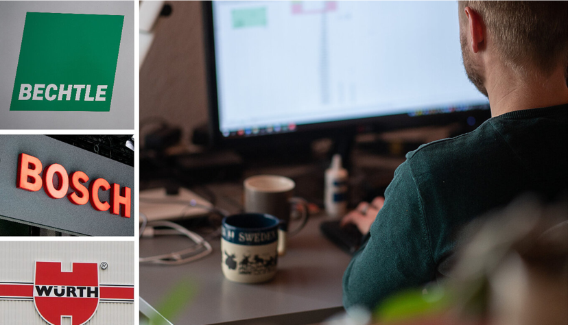 Wie wirkt sich vermehrtes Arbeiten im Homeoffice in den anderen gro&szlig;en Unternehmen der Region aus?