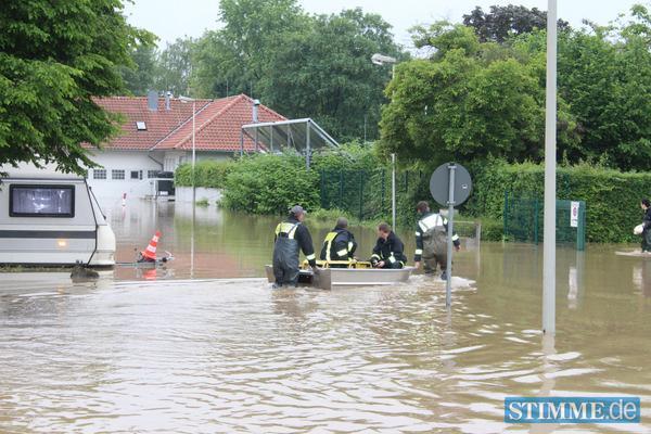 Eins&auml;tze nach Hochwasser