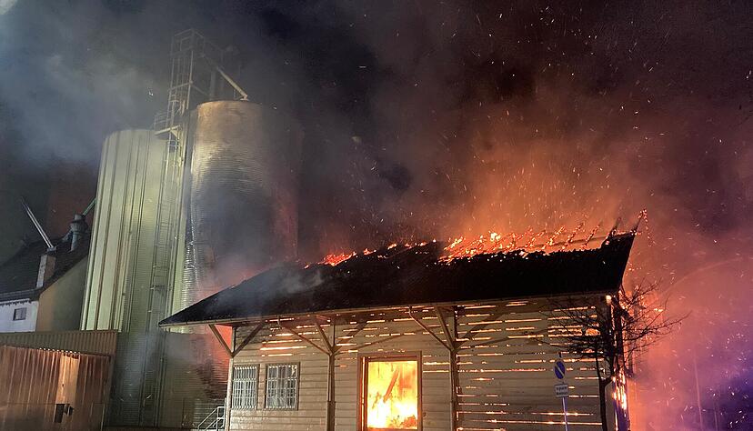 Brand in Gemmingen