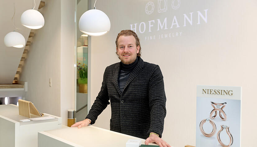 Der Juwelier Sven Hofmann wurde vor drei Wochen zum Vorsitzenden der Heilbronner Stadtinitiative gewählt. Der Juwelier Sven Hofmann wurde vor drei Wochen zum Vorsitzenden der Heilbronner Stadtinitiative gewählt.