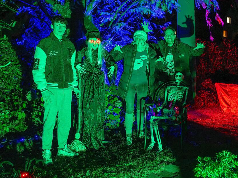 Familie Zinggrebe bringt Münchner Halloween-Tradition nach Weinsberg. Familie Zinggrebe bringt Münchner Halloween-Tradition nach Weinsberg.